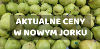 ceny w Nowym Jorku