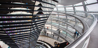 Punkt widokowy na Reichstagu