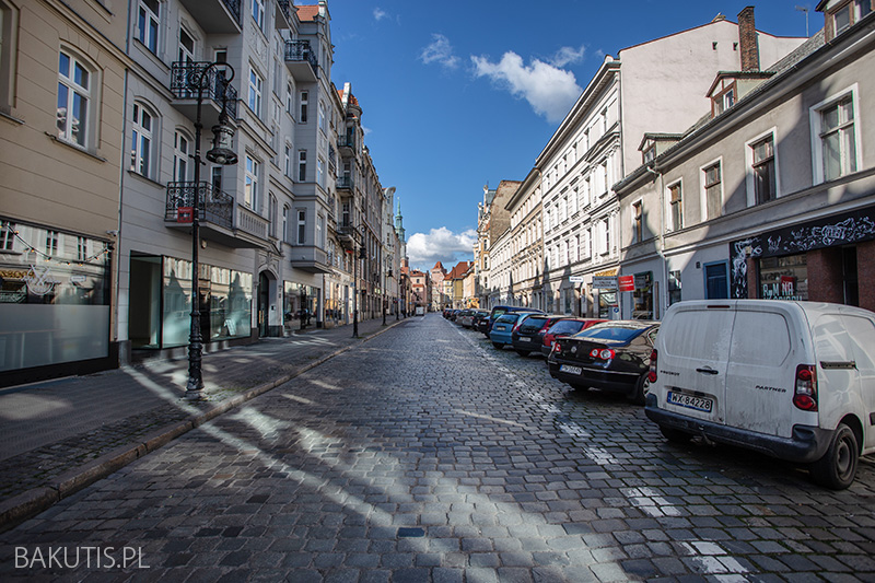 zupełnie puste ulice Poznania