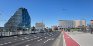 zupełnie puste ulice Poznania