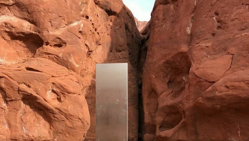 W Utah odkryto tajemniczy monolit