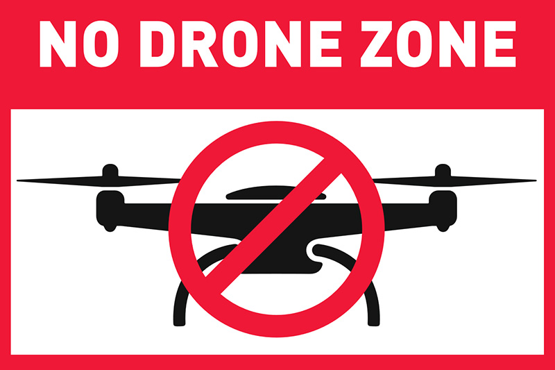 kary za latanie dronem w USA
