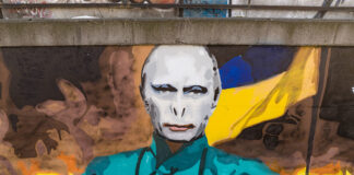 Nowy mural antywojenny w Poznaniu
